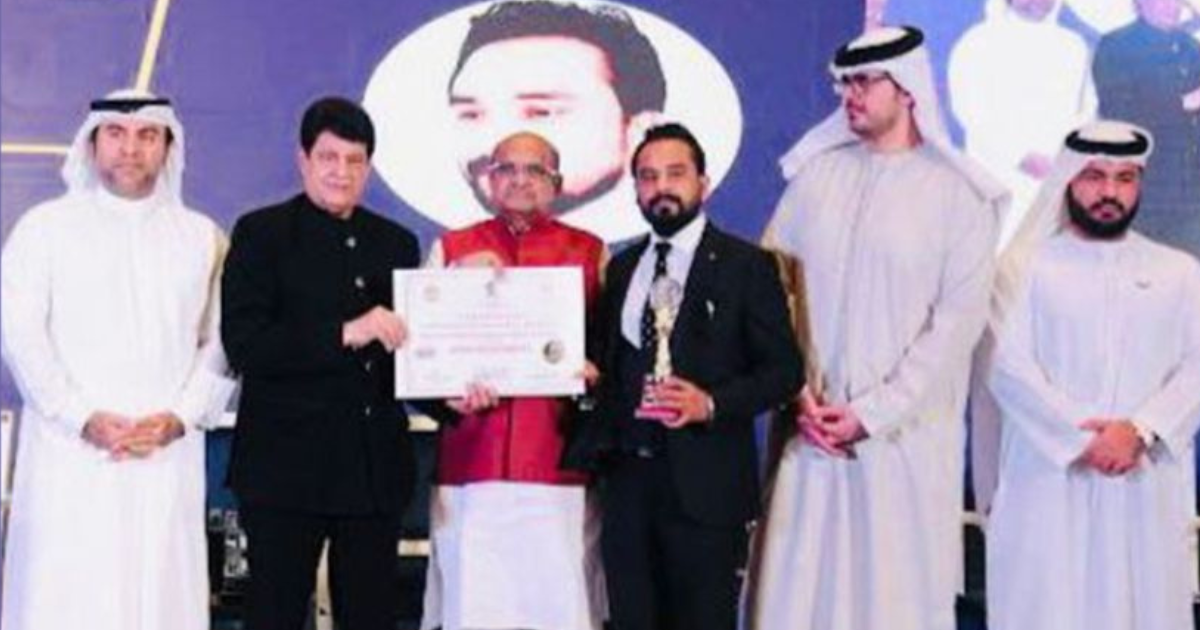 India’s Hasan Naqvi bags “Best International Investment Advisor of the Year” award in Dubai